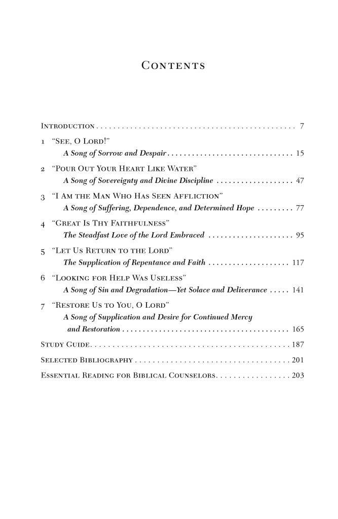 Lamentations: God’s Mercy in Our Suffering (Commentary for Exposition and Counseling) - Image 3