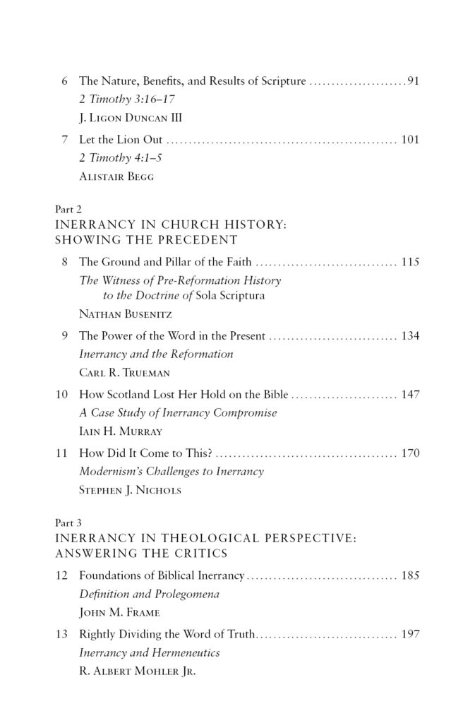 The Innerant Word: Biblical, Historical, Theological and Pastoral Perspectives - HARDCOVER - Image 3