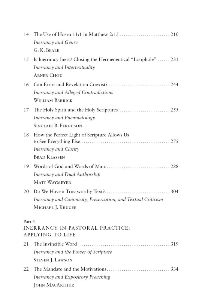 The Innerant Word: Biblical, Historical, Theological and Pastoral Perspectives - HARDCOVER - Image 4