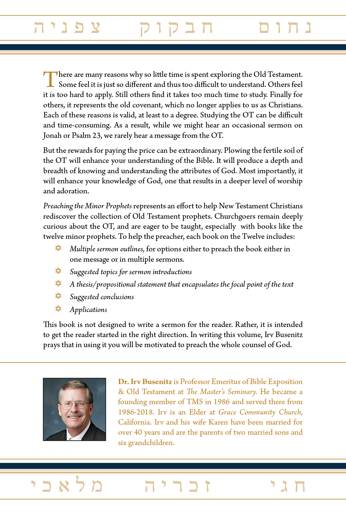Preaching the Minor Prophets - A Practical Guide (Hardcover) - Image 5
