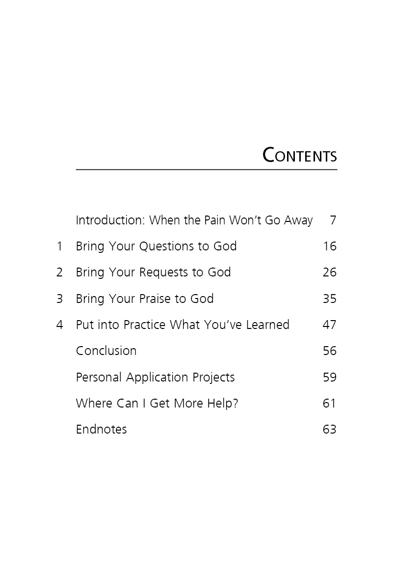 Help! I Live with Chronic Pain (Booklet) - Image 3