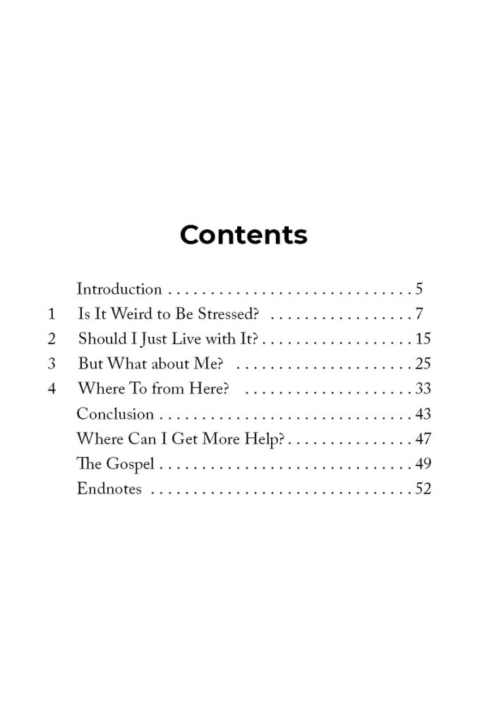Help! I'm Stressed Out (Booklet for TEENS) - Image 3
