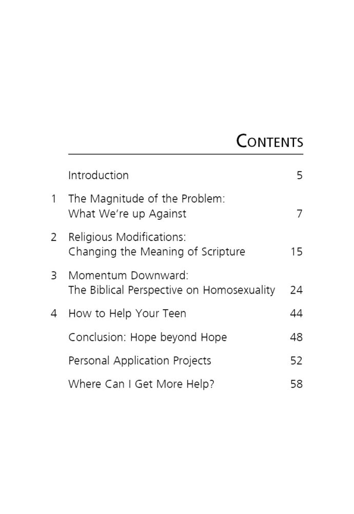 Help! My Teen Struggles With Same-Sex Attractions (Booklet) - Image 3